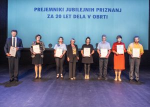 Podeljena so bila jubilejna priznanja članom zbornice za leti 2020 in 2021