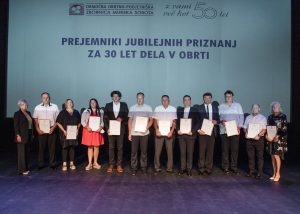 Podeljena so bila jubilejna priznanja članom zbornice za leti 2020 in 2021