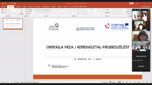 Izvedena okrogla miza za podjetja iz Slovenije in Madžarske-25.1.2022