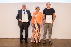 Podeljena so bila jubilejna priznanja in kipci Obrtnik članom OOZ M. Sobota