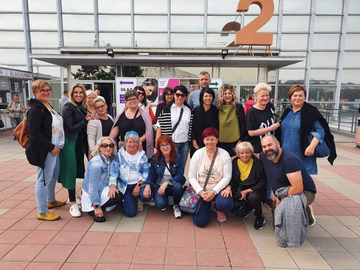 Ogled frizerskega in kozmetičnega sejma v Beogradu