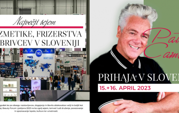 Sejem lepote, kozmetike, frizerstva in SHOW-Beauty forum Ljubljana by Cosmoprof