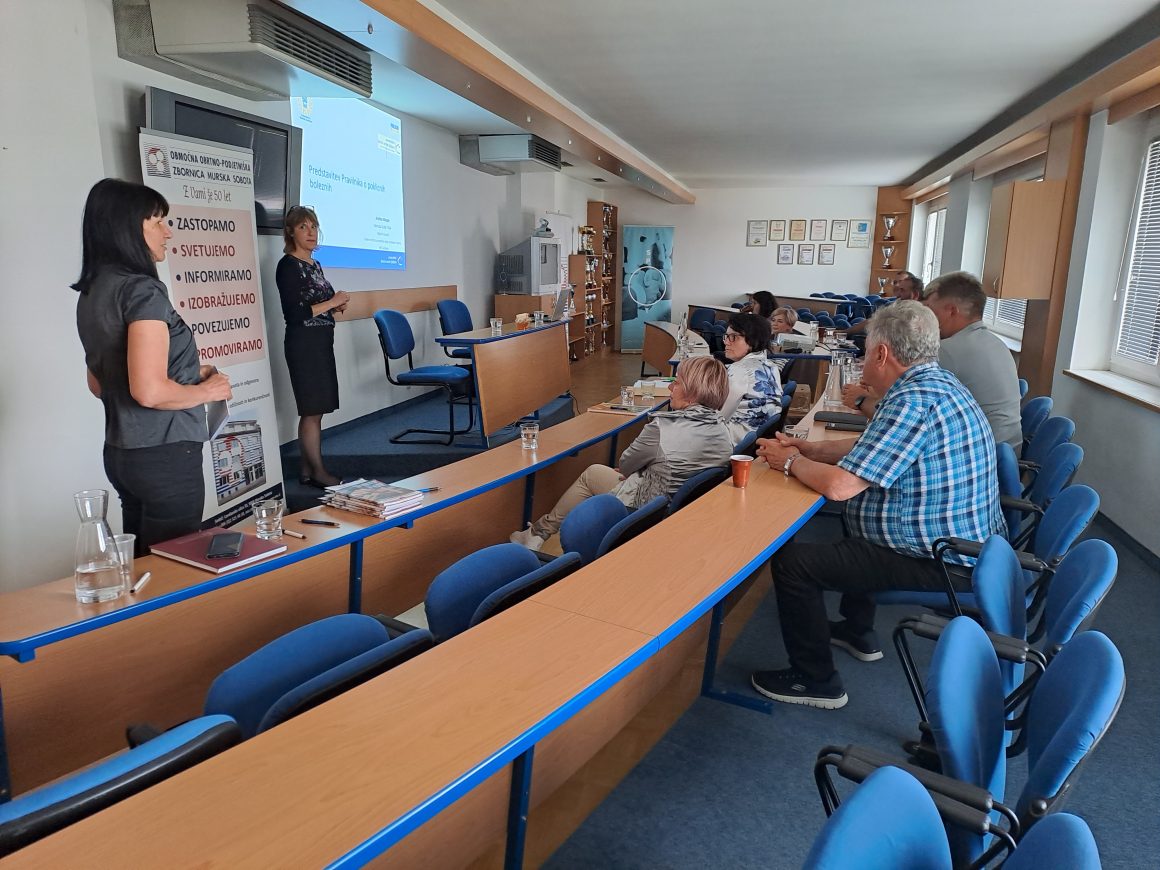 Izvedeno predavanje Pravilnika o poklicnih boleznih