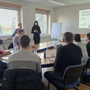 Izvedena delavnica Vodenje manjših delovnih skupin