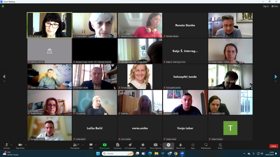 Okrogla miza o dejavnosti poklicne orientacije v čezmejni regiji