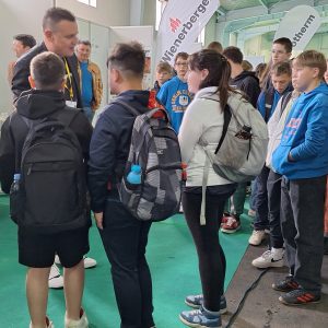 Predstavitev gradbenih poklicev in izvedba tekmovanja slikopleskarjev  na sejmu Megra