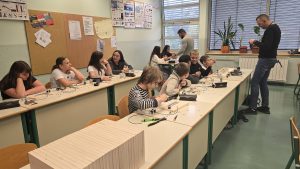 Interaktivna delavnica „V OSPREDJU SO POKLICI” na OŠ Sveti Jurij, 24.9.2024