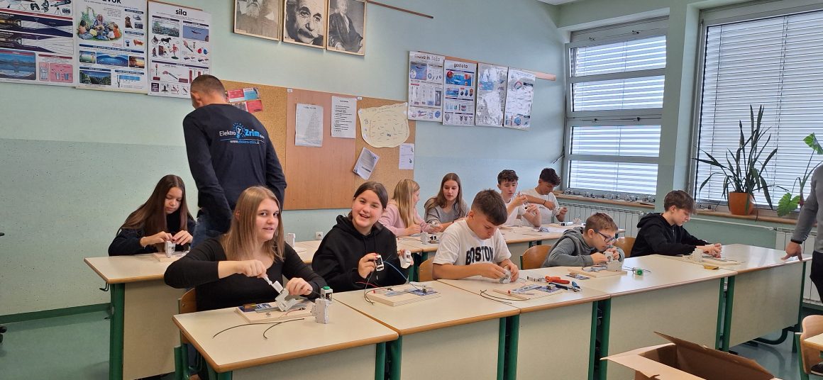 Izvedena Interaktivna delavnica “V OSPREDJU SO POKLICI” na OŠ Sveti Jurij, 6.11.2024