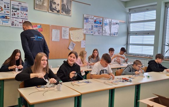 Izvedena Interaktivna delavnica “V OSPREDJU SO POKLICI” na OŠ Sveti Jurij, 6.11.2024