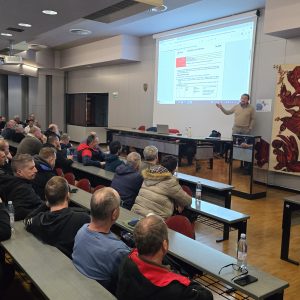 Izvedeno usposabljanje voznikov za leto 2025