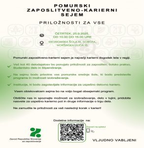 POMURSKI ZAPOSLITVENO -KARIERNI SEJEM